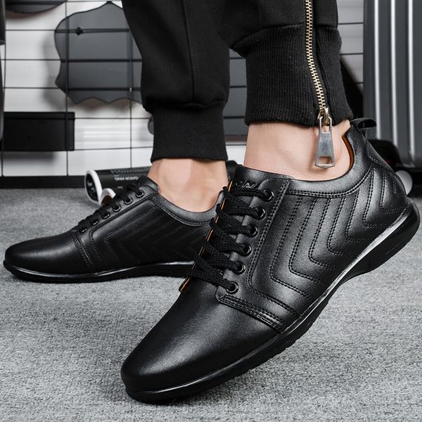 bona new classics style men casual shoes lace up breathable men shoes light soft male flat shoes comfortable fast 201009, Black
bona new classics style men casual shoes lace up breathable men shoes light soft male flat shoes comfortable fast 201009, Black