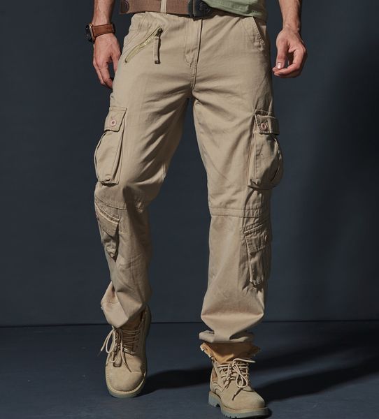men tactical cargo multi-pocket aymy military men's casual outdoor overalls loose straight camouflage long pants, Black
men tactical cargo multi-pocket aymy military men's casual outdoor overalls loose straight camouflage long pants, Black