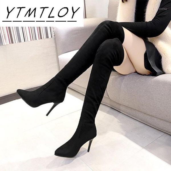 high heel boots boots women 2020 flocking shoes party stiletto high heel women winter pointed shoes1, Black
high heel boots boots women 2020 flocking shoes party stiletto high heel women winter pointed shoes1, Black