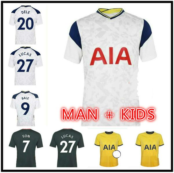 20 21 9 bale reguilon soccer jerseys kane son carlos vinicius 2020 2021 lucas dele football shirt lo celso home men + kids kit, Black;yellow
20 21 9 bale reguilon soccer jerseys kane son carlos vinicius 2020 2021 lucas dele football shirt lo celso home men + kids kit, Black;yellow