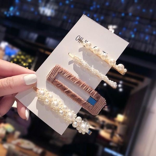 hair accessories elegant pearl hairpin set combination multi-style side card word clip metal snap styling tool headdress b38
hair accessories elegant pearl hairpin set combination multi-style side card word clip metal snap styling tool headdress b38