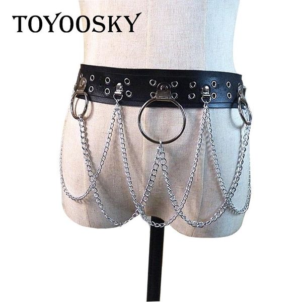 toyoosky women wide waist belts pu circle punk gothic chain link metal strap fashion punk belt for women fashion gothic, Black;brown
toyoosky women wide waist belts pu circle punk gothic chain link metal strap fashion punk belt for women fashion gothic, Black;brown