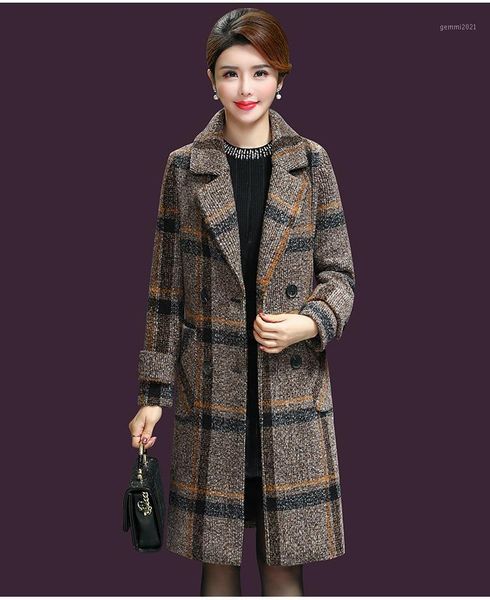 women's wool & blends the woolen coat in long paragraph suit collar over knee thick female autumn and winter models of, Black
women's wool & blends the woolen coat in long paragraph suit collar over knee thick female autumn and winter models of, Black