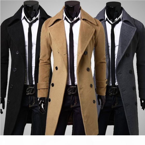 ms worsted long trench coat men double breasted long sleeve big turn down collar split design slim fit man long trench coats y038, Tan;black
ms worsted long trench coat men double breasted long sleeve big turn down collar split design slim fit man long trench coats y038, Tan;black