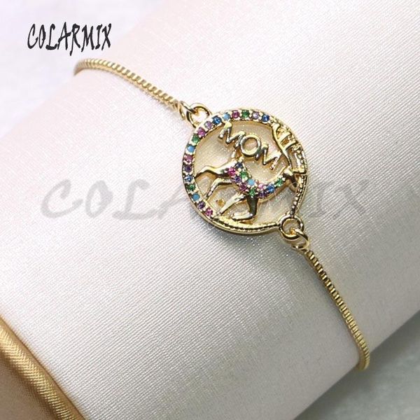 charm bracelets 12pcs round shape charms bracelet colorful zircon jewelry fashion gift for lady 9242, Golden;silver
charm bracelets 12pcs round shape charms bracelet colorful zircon jewelry fashion gift for lady 9242, Golden;silver