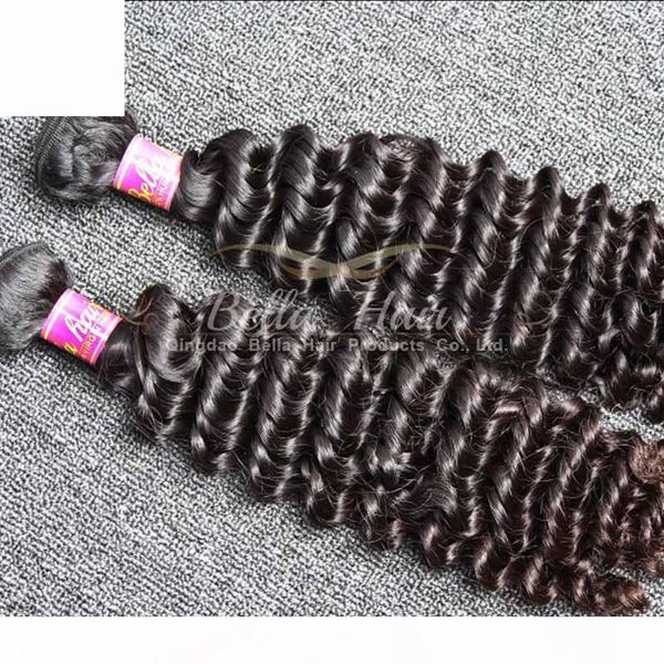 8a 10"-28" 100% brazilian virgin human hair weaves 2pcs lot deep wave hair extensions double weft dhl bellahair, Black
8a 10"-28" 100% brazilian virgin human hair weaves 2pcs lot deep wave hair extensions double weft dhl bellahair, Black