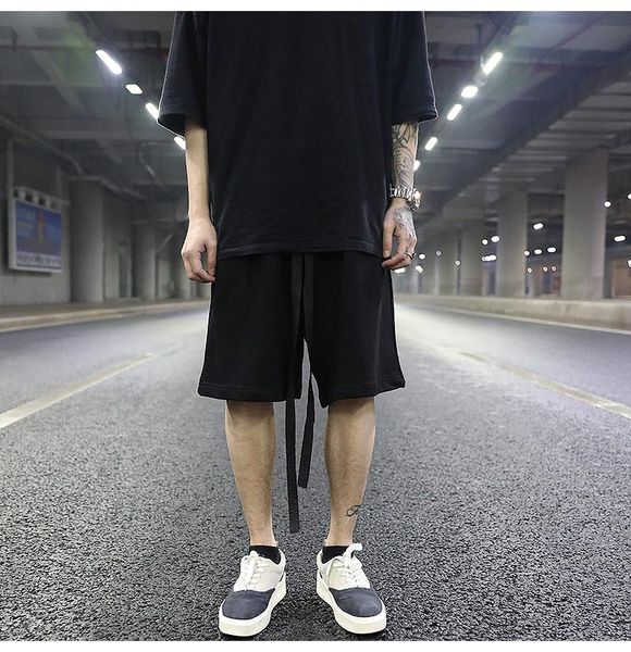 men's shorts japanese style men beach solid classical pocket drawstring gothic owen ro loose outdoor man short high street hip hop, White;black
men's shorts japanese style men beach solid classical pocket drawstring gothic owen ro loose outdoor man short high street hip hop, White;black