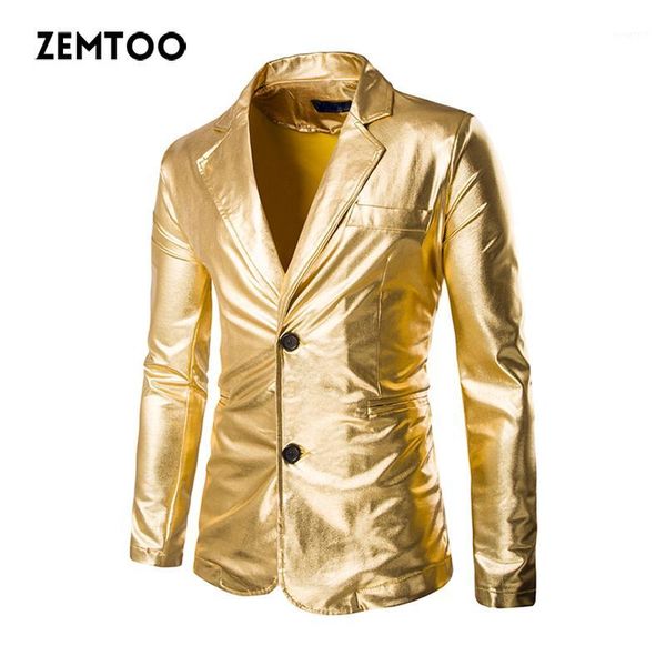 zemtoo men blazer slim fit fashion men suit 2018 new brand casual suit solid color glossy blazers nightclub coat1, White;black
zemtoo men blazer slim fit fashion men suit 2018 new brand casual suit solid color glossy blazers nightclub coat1, White;black