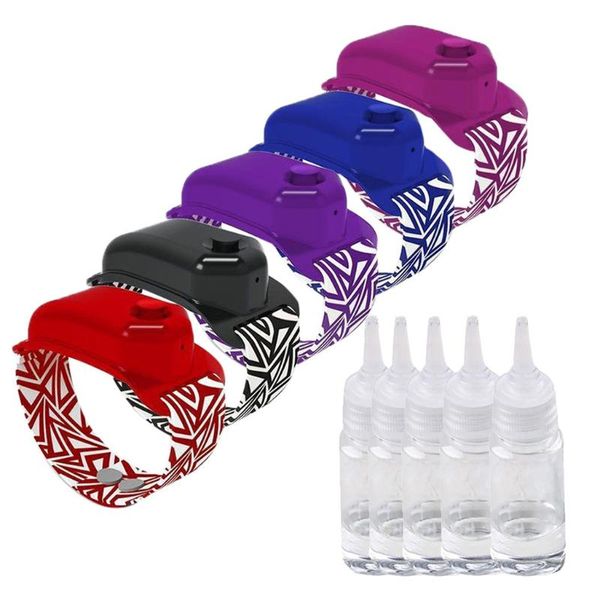 5pc wristband hand dispenser this wearable hand sanitizer dispenser pumps disinfectant sanitizer bracelet dispensing tool
5pc wristband hand dispenser this wearable hand sanitizer dispenser pumps disinfectant sanitizer bracelet dispensing tool
