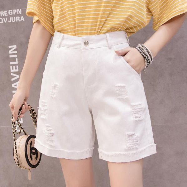 women's shorts 5xl plus size denim women summer 2021 style scratch hole fashion chic high-waisted casual loose jeans pants1, White;black
women's shorts 5xl plus size denim women summer 2021 style scratch hole fashion chic high-waisted casual loose jeans pants1, White;black