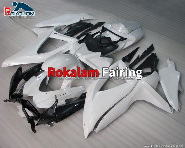 white black fairings for suzuki gsxr600 gsx-r600 gsx-r750 gsxr750 k8 2008 2009 2010 08-10 covers kits (injection molding) 
white black fairings for suzuki gsxr600 gsx-r600 gsx-r750 gsxr750 k8 2008 2009 2010 08-10 covers kits (injection molding)