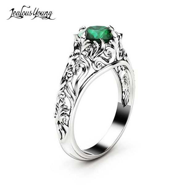 gothic green crystal cubic zirconis wedding ring with white silver color cz stone rings for women party jewelry gift anillos, Slivery;golden
gothic green crystal cubic zirconis wedding ring with white silver color cz stone rings for women party jewelry gift anillos, Slivery;golden