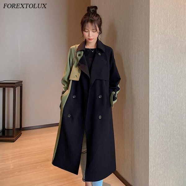 office lady long belt trench coat button lapel women back split army green black patchwork loose spring fall outerwear new, Tan;black
office lady long belt trench coat button lapel women back split army green black patchwork loose spring fall outerwear new, Tan;black