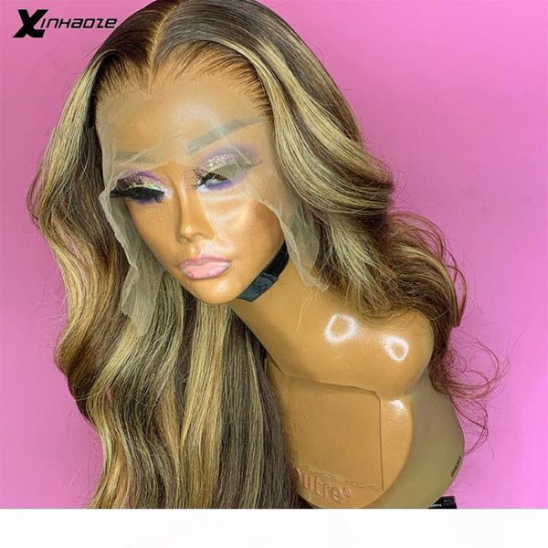 highlight lace front human hair wigs honey blonde body wave wig brazilian ombre brown remy pre plucked t part lace wig for women, Black;brown
highlight lace front human hair wigs honey blonde body wave wig brazilian ombre brown remy pre plucked t part lace wig for women, Black;brown