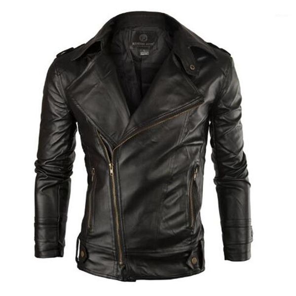 new brand leather jacket men 2021fashion mens slim fit motorcycle biker jacket casual homme1, Black
new brand leather jacket men 2021fashion mens slim fit motorcycle biker jacket casual homme1, Black