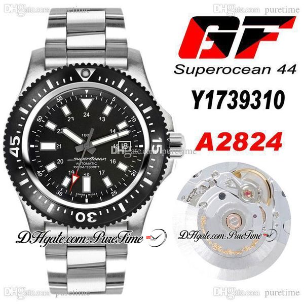 gf 44mm special y1739310 eta a2824 automatic mens watch black dial white markers stainless steel bracelet edition ptbl puretime a08c3, Slivery;brown
gf 44mm special y1739310 eta a2824 automatic mens watch black dial white markers stainless steel bracelet edition ptbl puretime a08c3, Slivery;brown