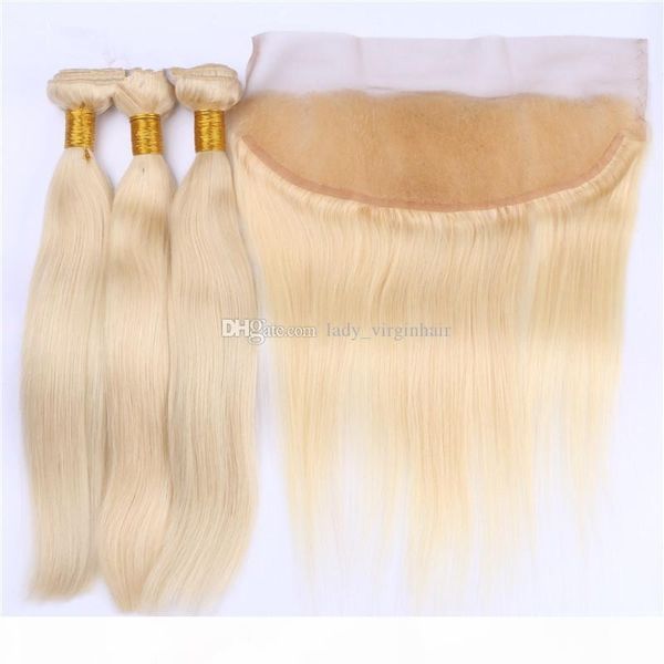 613 blonde peruvian virgin hair straight with lace frontal closure 9a straight ear to ear full lace frontal with 3 bundles human hair, Black
613 blonde peruvian virgin hair straight with lace frontal closure 9a straight ear to ear full lace frontal with 3 bundles human hair, Black