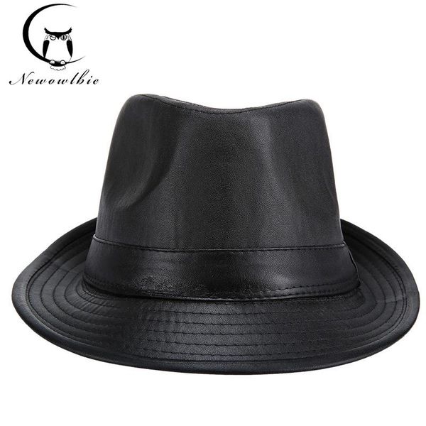 2020 brand new fashion pure men women's large brim caps fedoras floppy jazz hat vintage popular pu leather caps for spring, Blue;gray
2020 brand new fashion pure men women's large brim caps fedoras floppy jazz hat vintage popular pu leather caps for spring, Blue;gray