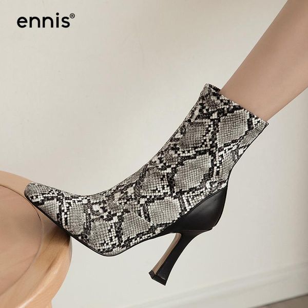 ennis 2020 super thin high heel stretch boots pointed toe fashion women boots designer autumn snakeskin zipper shoes a9138, Black
ennis 2020 super thin high heel stretch boots pointed toe fashion women boots designer autumn snakeskin zipper shoes a9138, Black