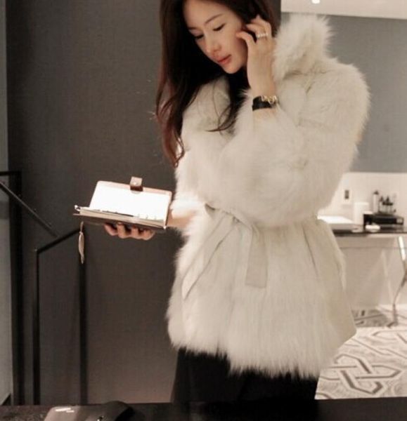 korean version of faux fur suit collar coat faux fur coat mid-length eco-friendly imitation, Black
korean version of faux fur suit collar coat faux fur coat mid-length eco-friendly imitation, Black