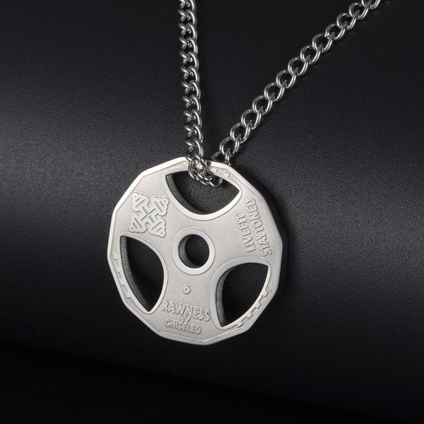 pendant necklaces fitness bumbbell tablets necklace round for men sport barbell exercise bodybuilding male jewelry 24inch, Silver
pendant necklaces fitness bumbbell tablets necklace round for men sport barbell exercise bodybuilding male jewelry 24inch, Silver