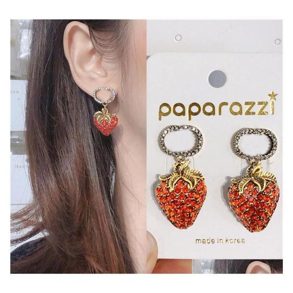 strawberry pendant earrings crystal letters earring stud brand letters designer earrings women brand jllrku dh_garden, Black
strawberry pendant earrings crystal letters earring stud brand letters designer earrings women brand jllrku dh_garden, Black