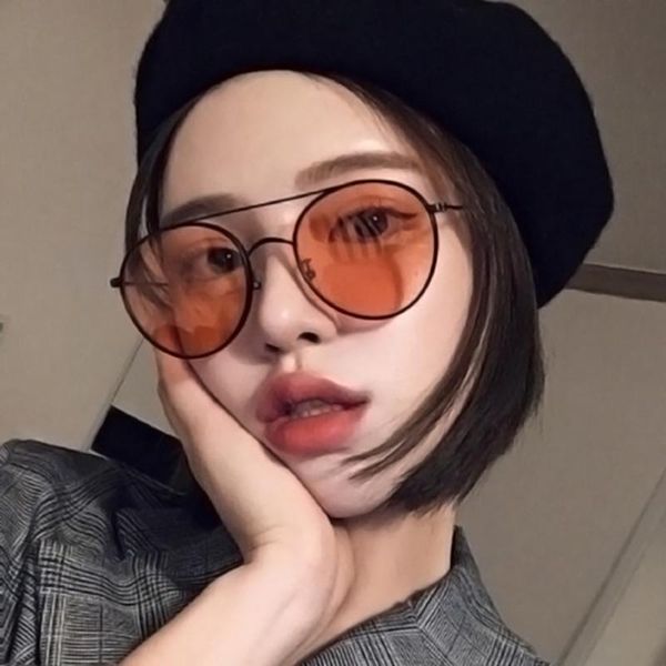 sunglasses fashion vintage brand design round sun glasses for men women metal frame driving uv400 pink mirror gradient goggle, White;black
sunglasses fashion vintage brand design round sun glasses for men women metal frame driving uv400 pink mirror gradient goggle, White;black