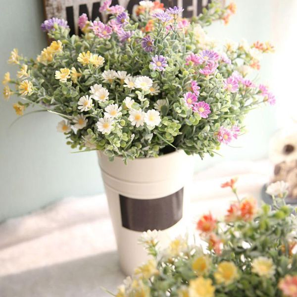 decorative flowers & wreaths plastic artifical small daisy flower for wedding bride holding fake bouquet rural country style floral home gar
decorative flowers & wreaths plastic artifical small daisy flower for wedding bride holding fake bouquet rural country style floral home gar