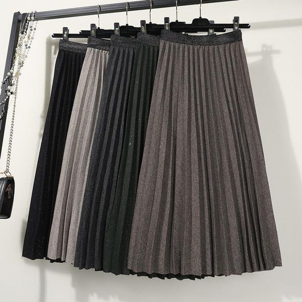 skirts fashionable bright silk pleated skirt women spring high waist for autumn winter solid long womens1, Black
skirts fashionable bright silk pleated skirt women spring high waist for autumn winter solid long womens1, Black