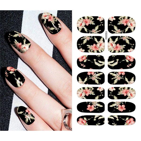 1sheet nail new designs water transfer sticker diy tattoo slider summer daisy flamingo flower, Black
1sheet nail new designs water transfer sticker diy tattoo slider summer daisy flamingo flower, Black