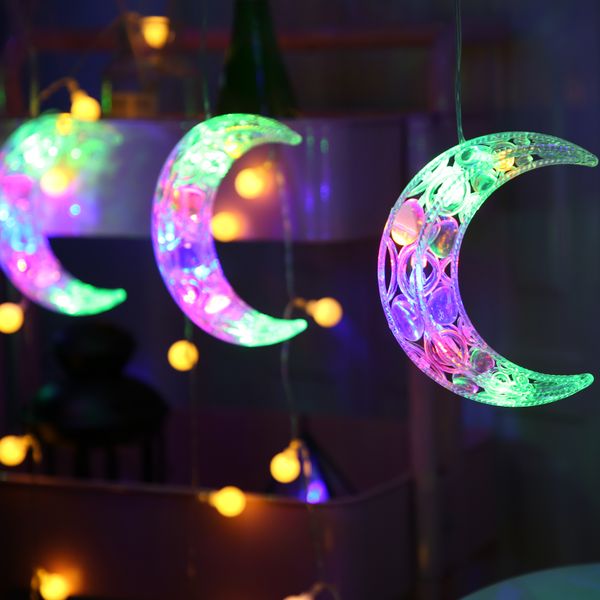 curtain lights crystal moon + small five-star icicle string lights christmas party wedding decoration with star string light
curtain lights crystal moon + small five-star icicle string lights christmas party wedding decoration with star string light