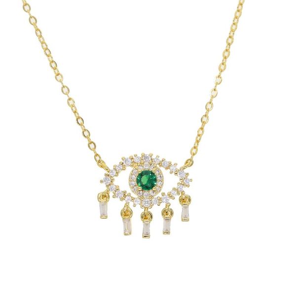 chains choker kolye pendant necklaces 2021 stones eyelash necklace pave green eye cz women jewelry, Silver
chains choker kolye pendant necklaces 2021 stones eyelash necklace pave green eye cz women jewelry, Silver