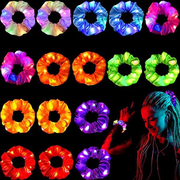 new halloween light glow elastic bands christmas silk scrunchies for women girls rope ponytail holder hair accessories
new halloween light glow elastic bands christmas silk scrunchies for women girls rope ponytail holder hair accessories