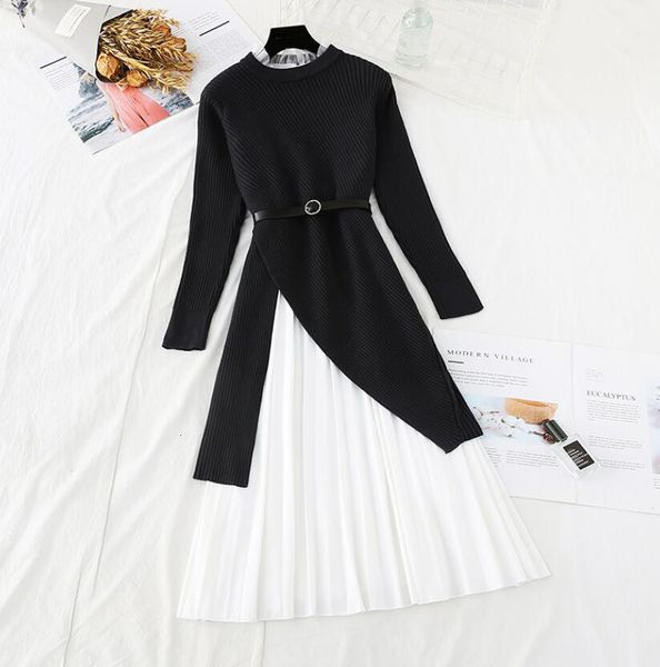 2021 new two women's garments knitted or crocheted nightgown autumn long shirt sleeve + lotus leaf collar vest dress suit m8r7, Gray
2021 new two women's garments knitted or crocheted nightgown autumn long shirt sleeve + lotus leaf collar vest dress suit m8r7, Gray