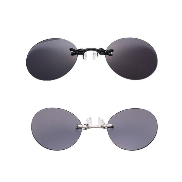 mini ion clip on vintage nose men round sun glasses hacker empire matrix morpheus rimless sunglasses uv400
mini ion clip on vintage nose men round sun glasses hacker empire matrix morpheus rimless sunglasses uv400