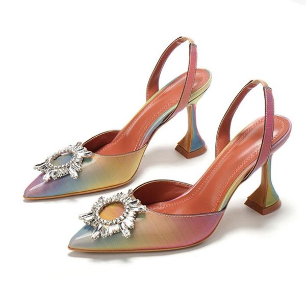 nikali pointed ankle strap woman fashion crystal shoes rough with high heels color ladies high heel wedding sandal, Black
nikali pointed ankle strap woman fashion crystal shoes rough with high heels color ladies high heel wedding sandal, Black