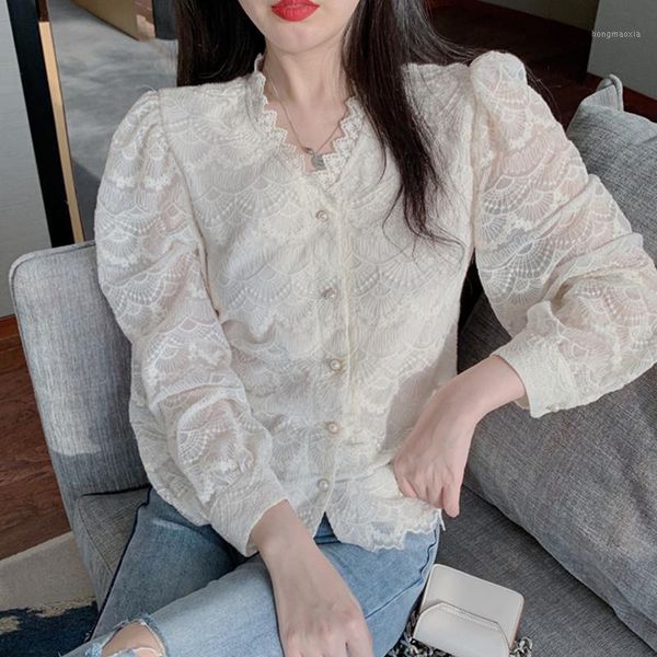 autumn 2020 lace casual clothing elegant female long sleeve lace korean fashion casual clothing women blouse1, White
autumn 2020 lace casual clothing elegant female long sleeve lace korean fashion casual clothing women blouse1, White