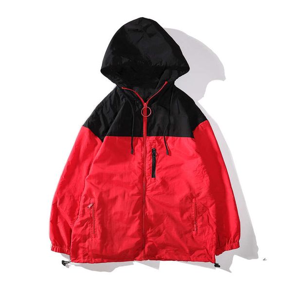 autumn new men and women's jacket high street style fashion foldable red and black stitching hooded jacket wind-and water-proof m-2xl, Black;brown
autumn new men and women's jacket high street style fashion foldable red and black stitching hooded jacket wind-and water-proof m-2xl, Black;brown