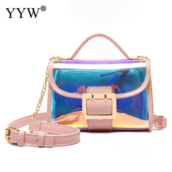 yyw pvc laser handbag female fashion transparent shoulder bags attached with hanging strap jelly handbags 2020 sac main femme
yyw pvc laser handbag female fashion transparent shoulder bags attached with hanging strap jelly handbags 2020 sac main femme