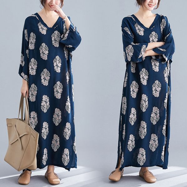 2226 2020 spring and autumn new women's clothing cropped sleeve v-neck artistic long dress dresslong skirt dress dress nxjvg, Black;gray
2226 2020 spring and autumn new women's clothing cropped sleeve v-neck artistic long dress dresslong skirt dress dress nxjvg, Black;gray