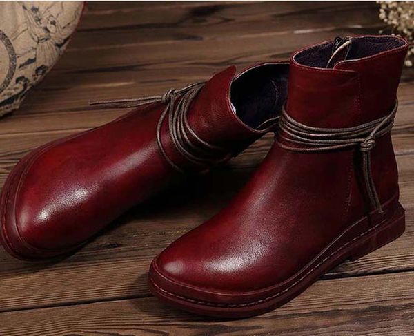fashion leather star women shoes woman leather short autumn winter ankle fashion brand women boots 03 p374, Black