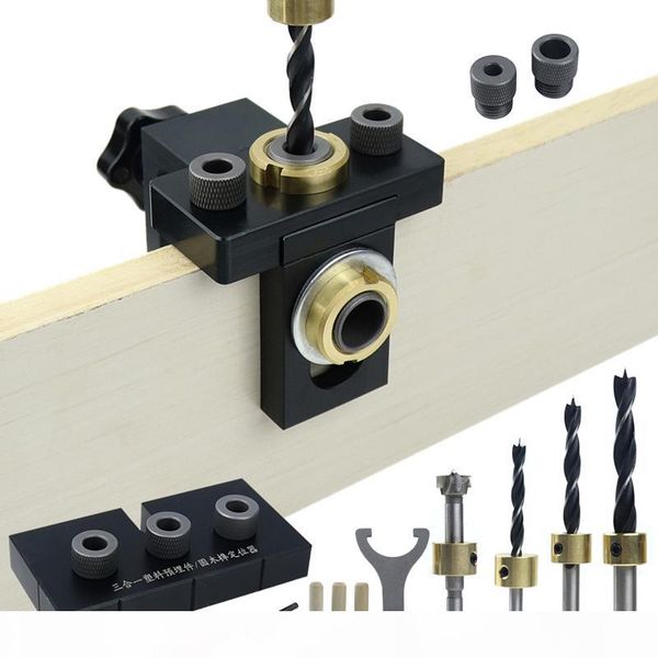 adjustable pocket hole fixture positioning fixture kit 3 in 1 drilling guide hole locator for furniture connection woodworking tools
adjustable pocket hole fixture positioning fixture kit 3 in 1 drilling guide hole locator for furniture connection woodworking tools