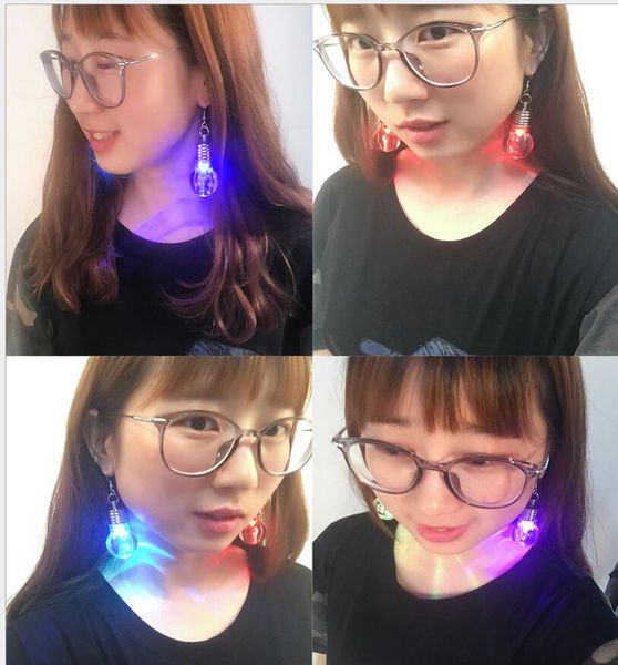 dangle & chandelier korean harajuku personality funny nightclub colorful light bulb earrings female 1 pair, Silver
dangle & chandelier korean harajuku personality funny nightclub colorful light bulb earrings female 1 pair, Silver