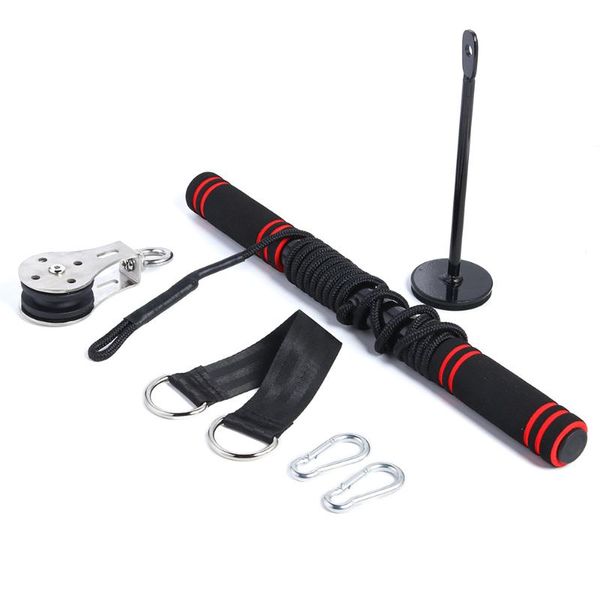 mute pulley arm strength trainer wrist hand grip exerciser loading pin weight lifting gym fitness workout equipment
mute pulley arm strength trainer wrist hand grip exerciser loading pin weight lifting gym fitness workout equipment