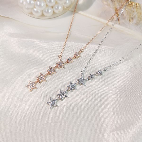 fashion brother xis same s925 sterling silver six star falling necklace womens sweater chain temperament and fully-jewelled tassel xingx pen
fashion brother xis same s925 sterling silver six star falling necklace womens sweater chain temperament and fully-jewelled tassel xingx pen