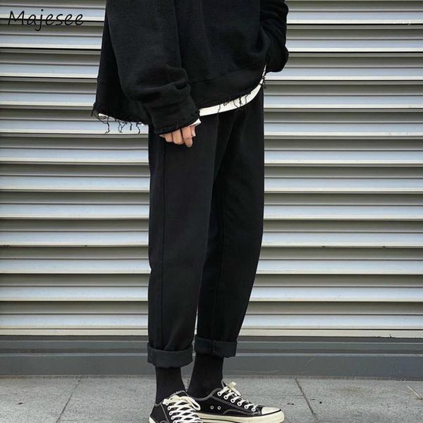 men jeans solid leisure plus size 4xl ankle-length loose mens denim straight trousers simple harajuku all-match vintage chic new1, Blue
men jeans solid leisure plus size 4xl ankle-length loose mens denim straight trousers simple harajuku all-match vintage chic new1, Blue