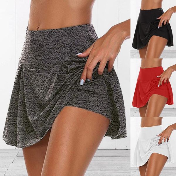 summer light fake two piece skirts women shorts casual sports beach mid waist solid shorts fashion lace-up ruffle1, Black
summer light fake two piece skirts women shorts casual sports beach mid waist solid shorts fashion lace-up ruffle1, Black