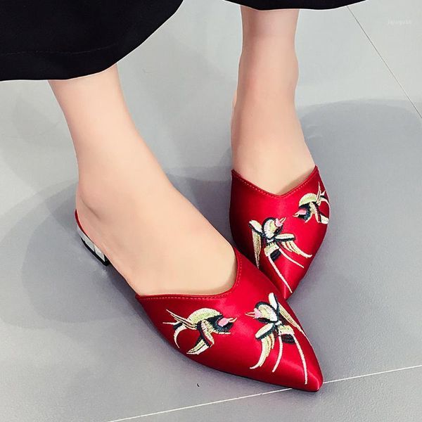 sandals woman shoes soft bottom embroidered flower pointed cloth mid heel fashion creativity sandals women summer shoes1, Black
sandals woman shoes soft bottom embroidered flower pointed cloth mid heel fashion creativity sandals women summer shoes1, Black