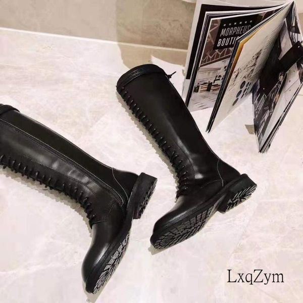 ins fashion black knee high boots women cowhide buckle&zipper chunky platform boots woman autumn&winter lace up punk shoes
ins fashion black knee high boots women cowhide buckle&zipper chunky platform boots woman autumn&winter lace up punk shoes