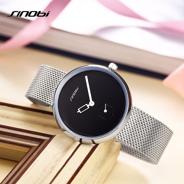 sinobi women watches sliver brand fashion creative dial ladies quartz clock watch women bracelet watch reloj mujer mesh hour, Slivery;brown
sinobi women watches sliver brand fashion creative dial ladies quartz clock watch women bracelet watch reloj mujer mesh hour, Slivery;brown